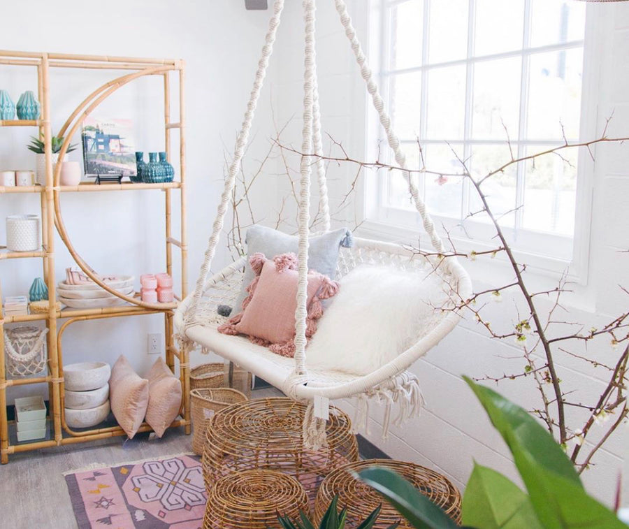 Macrame Double Hanging Chair