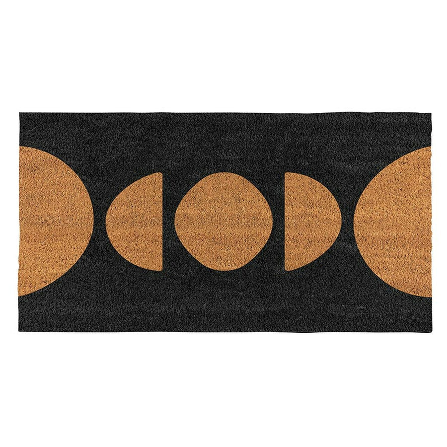 Modern Black Large Doormat