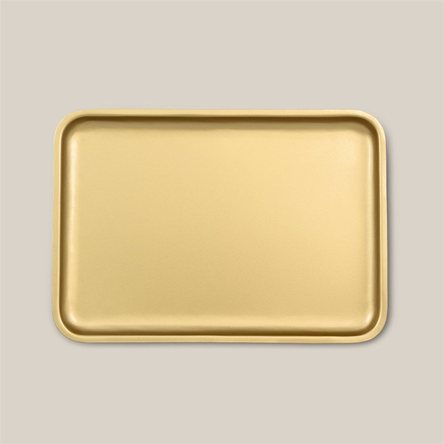 Gold Good Morning Serving Tray