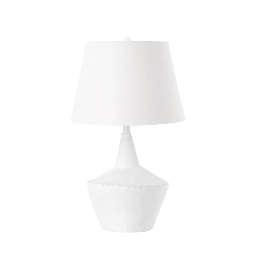 Enny White Ceramic Lamp