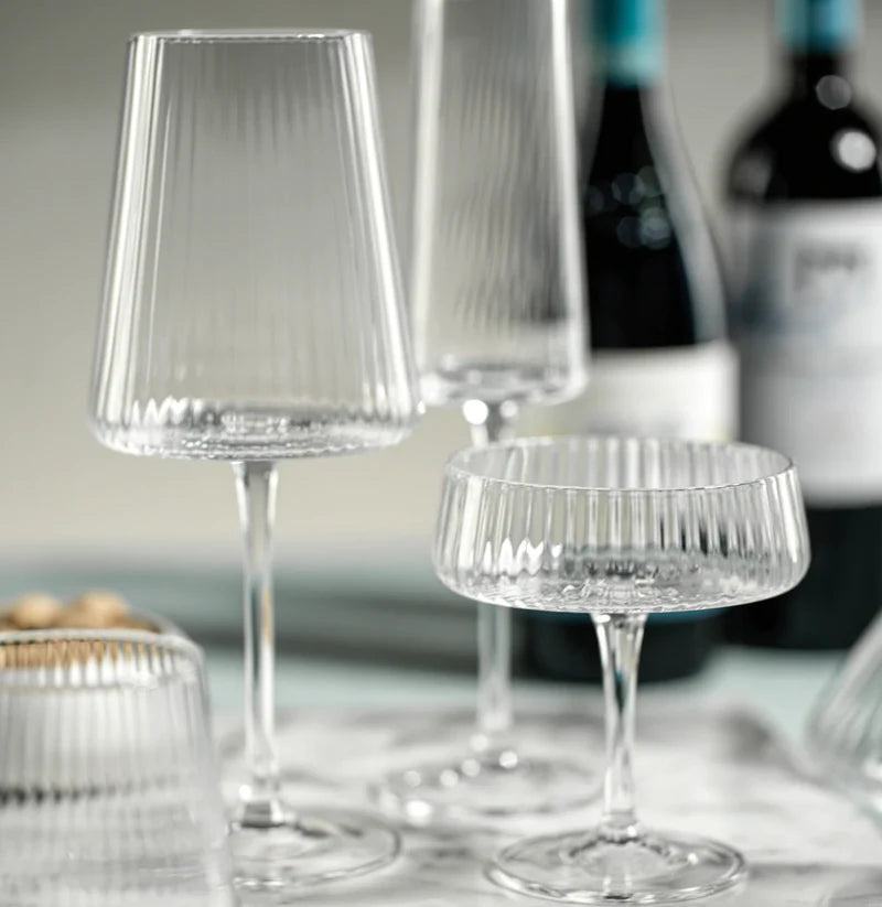 Bandol Fluted Textured Wine Glass