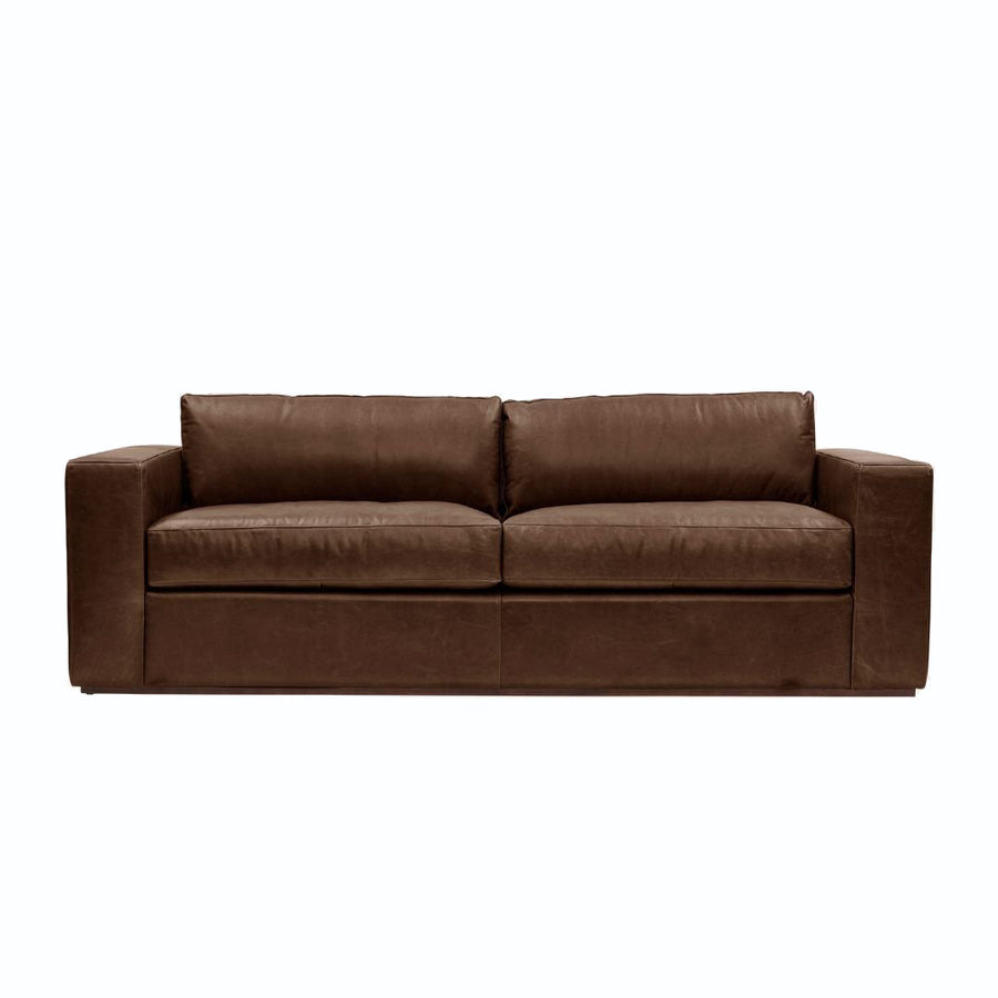 Bolo Plume Gravel Leather Sofa