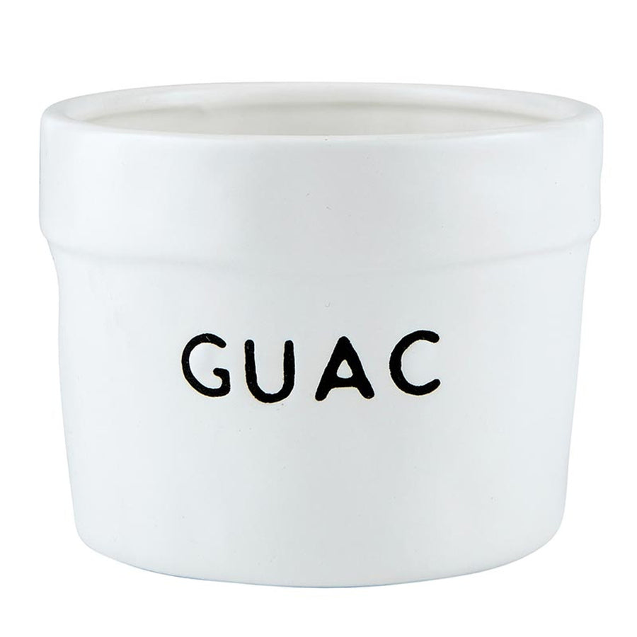 Small Ceramic Bag Guac