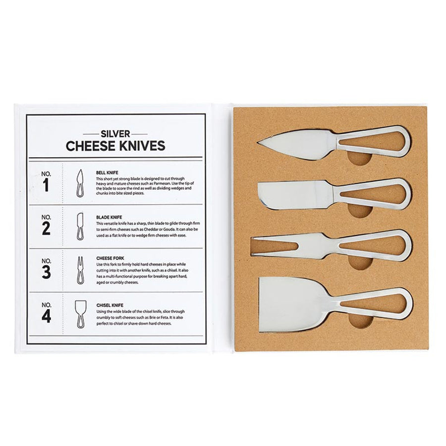 Silver Cheese Knives