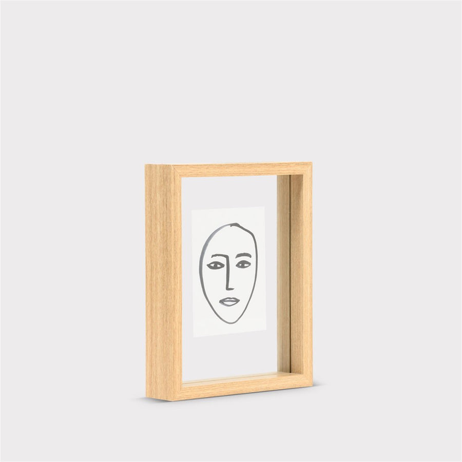 Floating Frame Aesthetic Small Natural