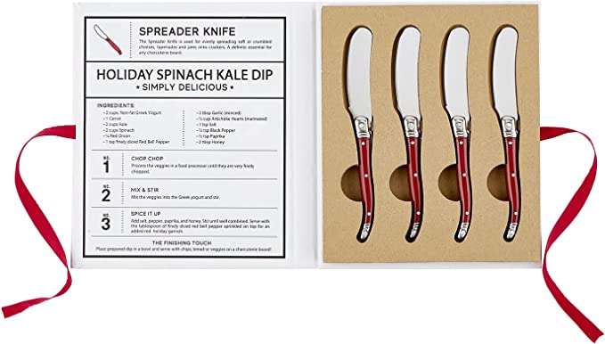 Red Charcuterie Spreaders