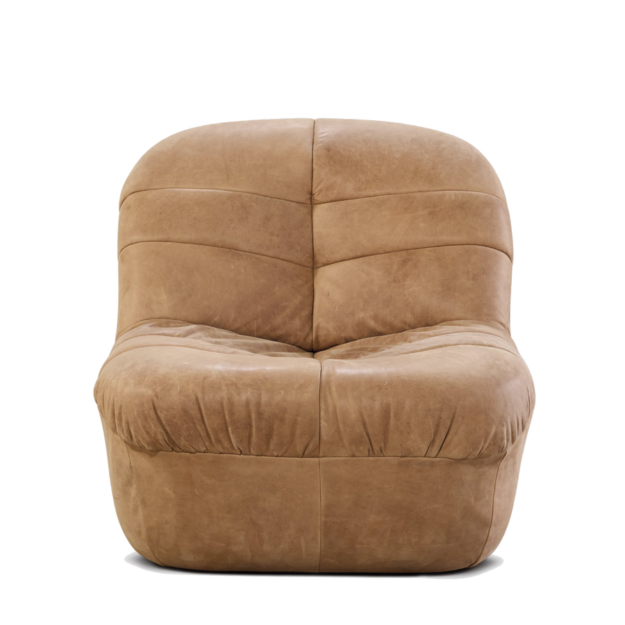 Puppy Swivel Chair Valor Badger Leather