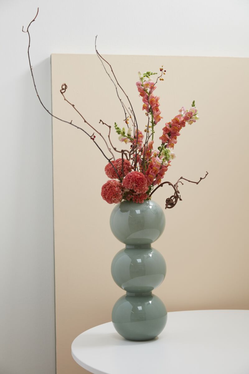 Synchronize Vase 17.5 Green