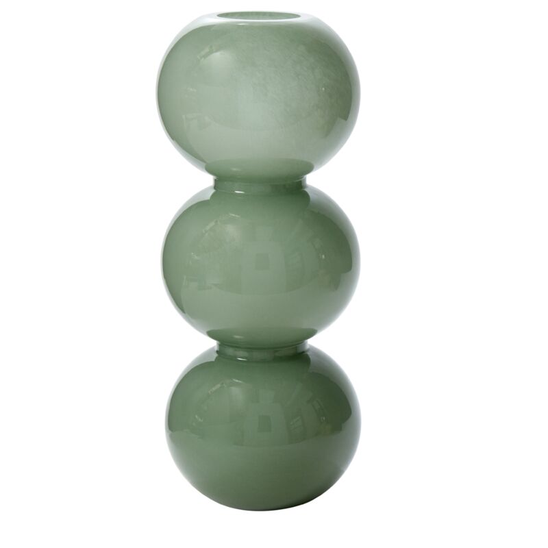 Synchronize Vase 17.5" Green