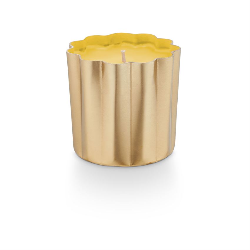 Golden Honeysuckle Mini Metal Candle