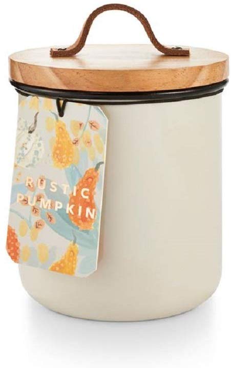 Rustic Pumpkin Canister Candle