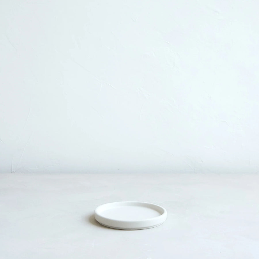 Ceramic Plate Matte White