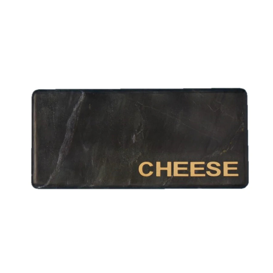 Marine Black Marble "Cheese" Board