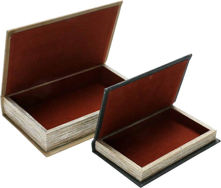 Holiday Canvas Book Storage Boxes
