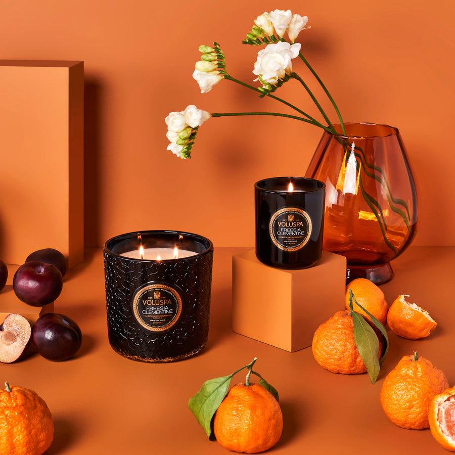 Freesia Clementine Luxe Candle