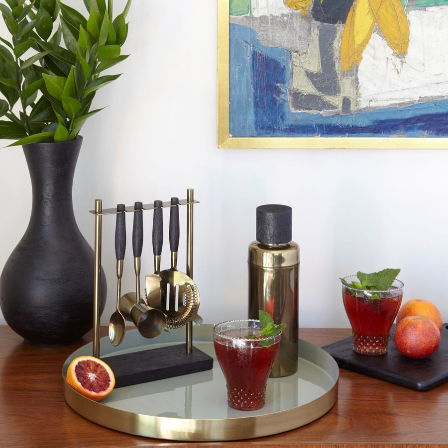 Black Mango and Aged Bronze Cocktail Shaker