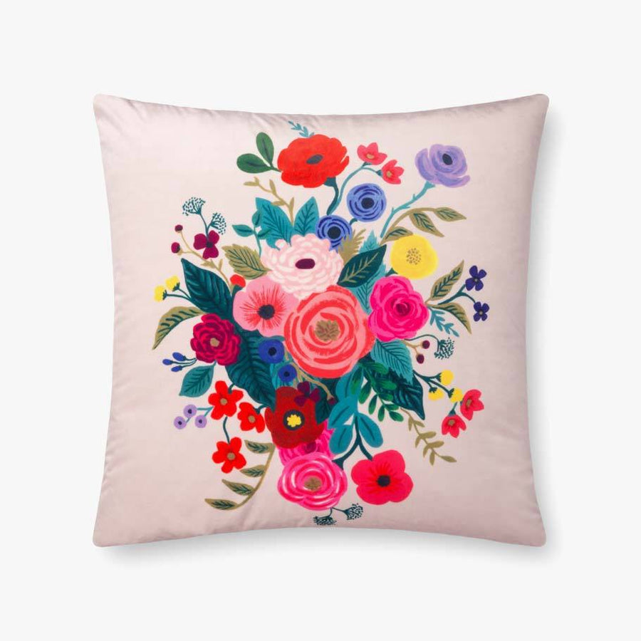 Blush Floral Pillow