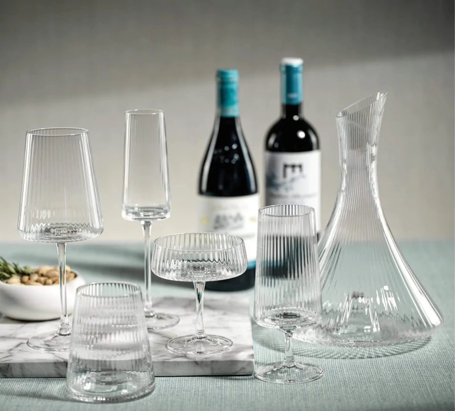 Bandol Fluted Textured All Purpose Glass