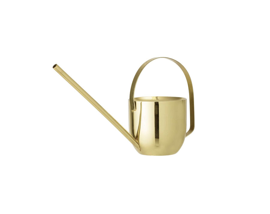 Round Gold Watering Can