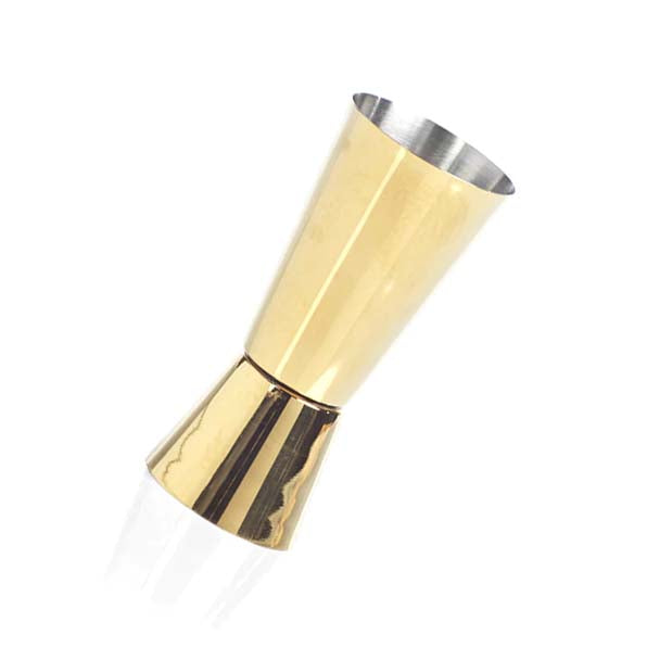 Stainless Steel Gold Cocktail Jigger